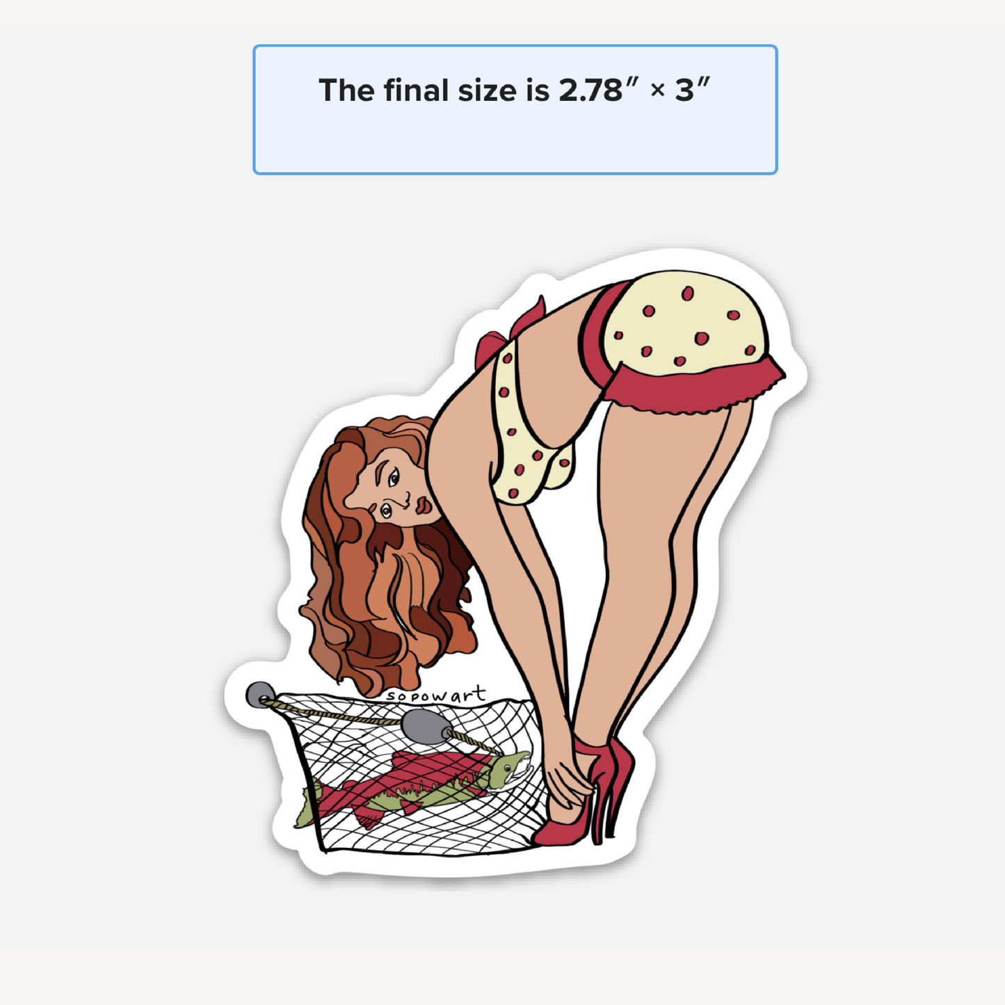 Bonnie Vinyl Sticker