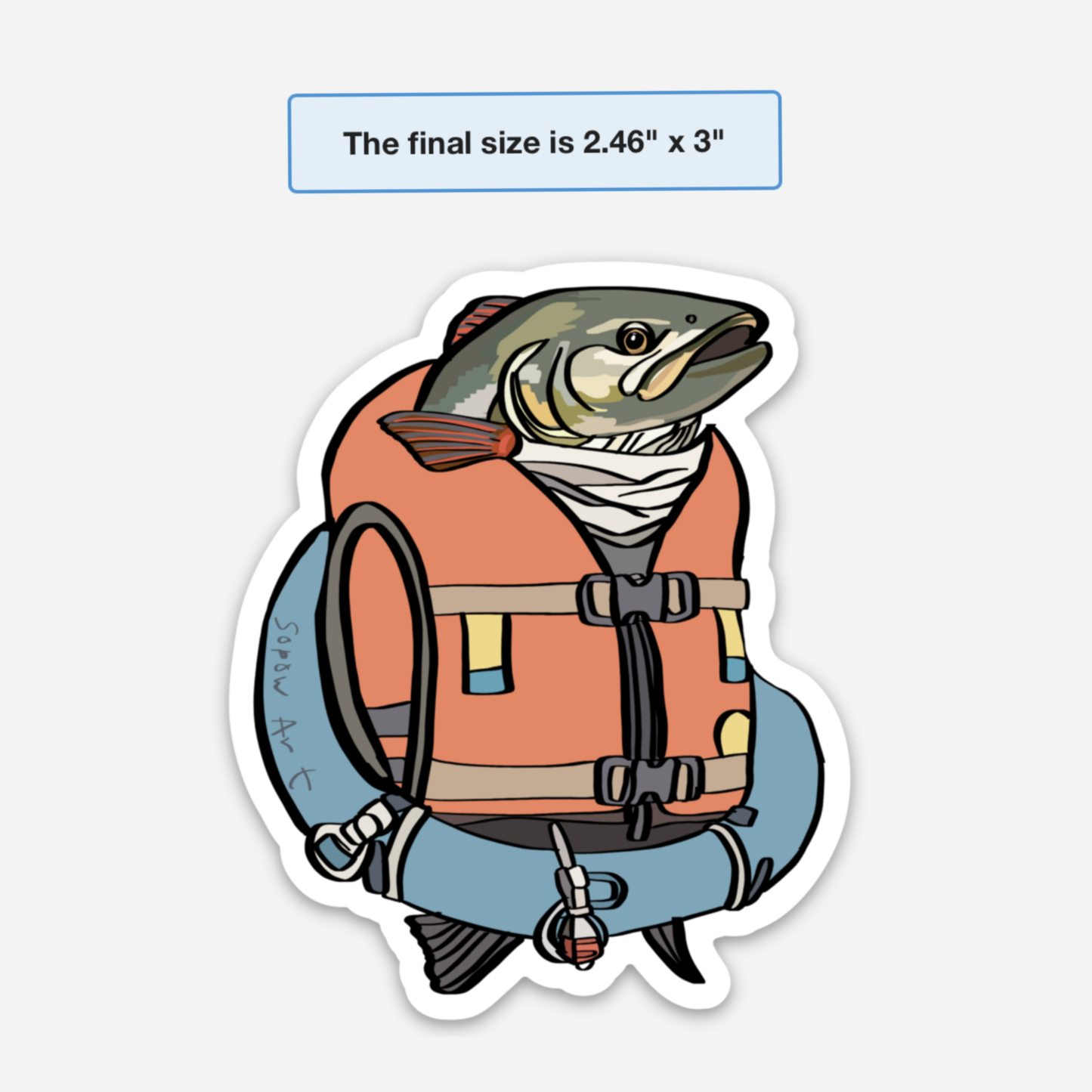 Safety First Vinyl Sticker