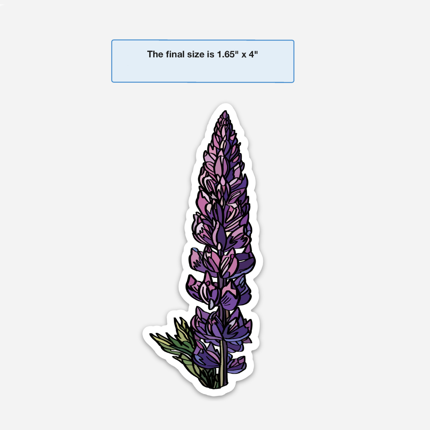 Lupin Vinyl Sticker