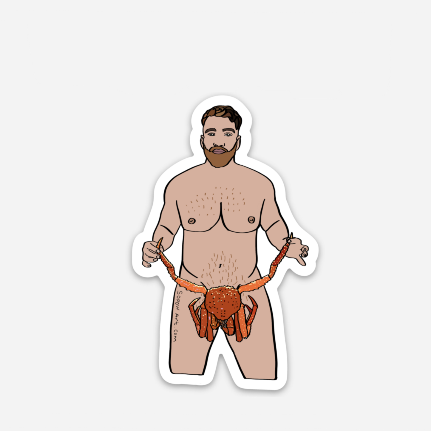 Crabber 2 Vinyl Sticker