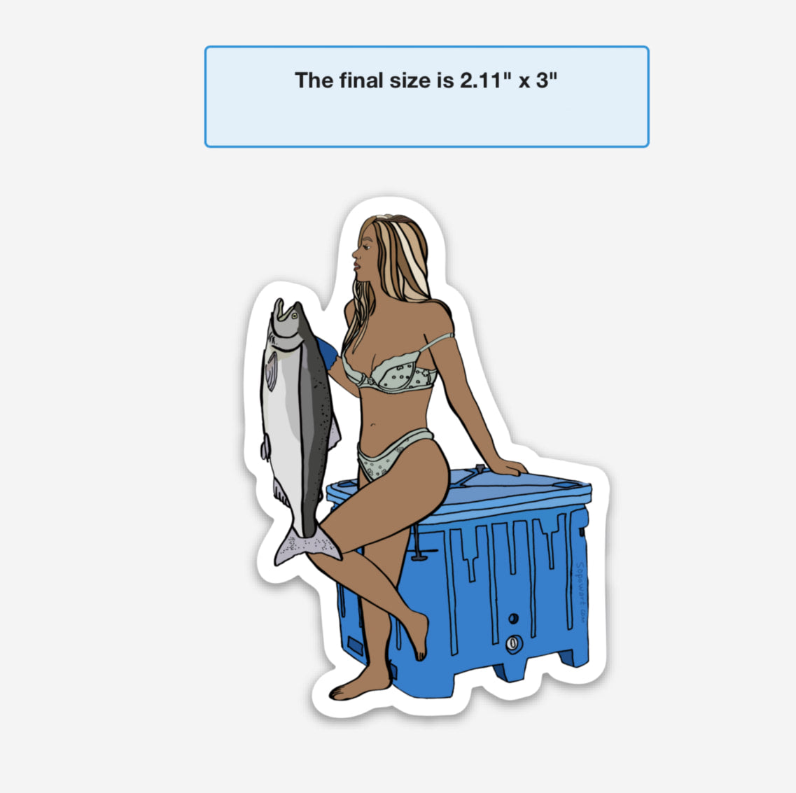 Tote 2 Vinyl Sticker