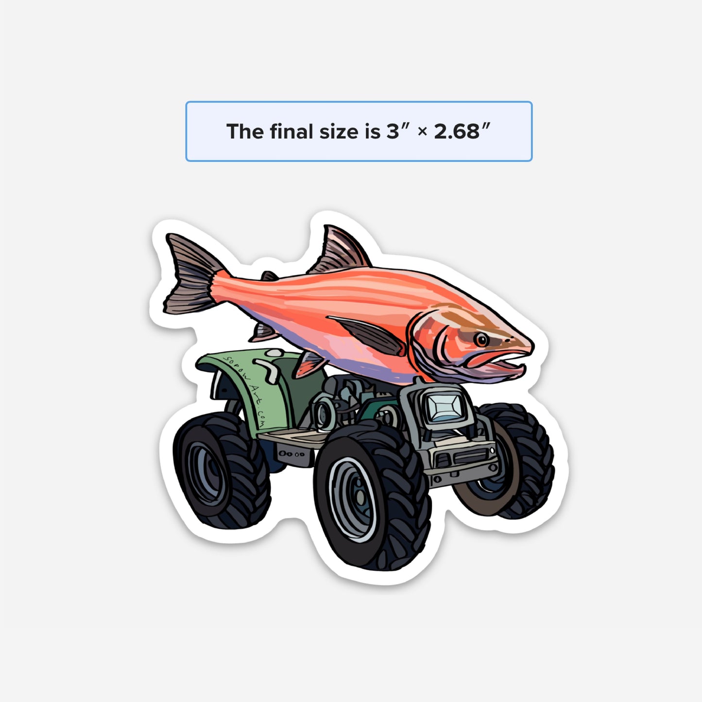 Bohdi Vinyl Sticker