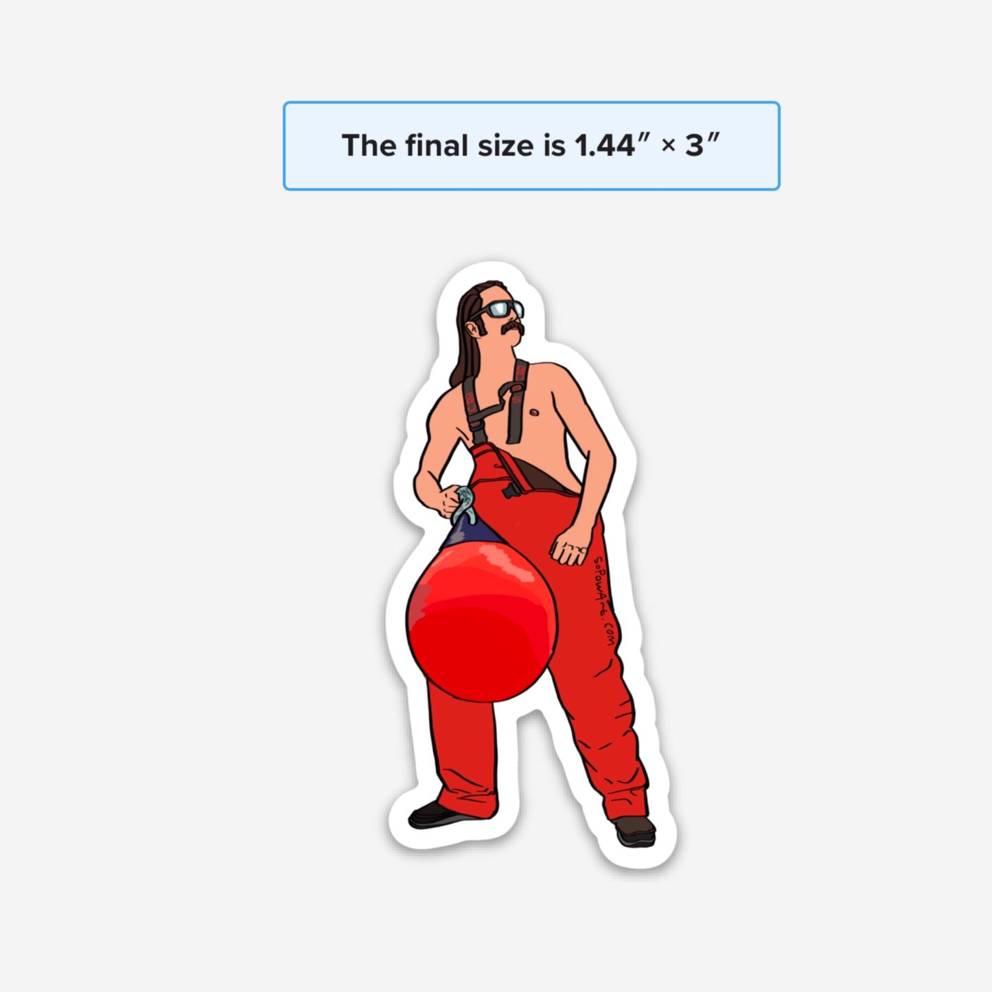 Buoy Boy Vinyl Sticker