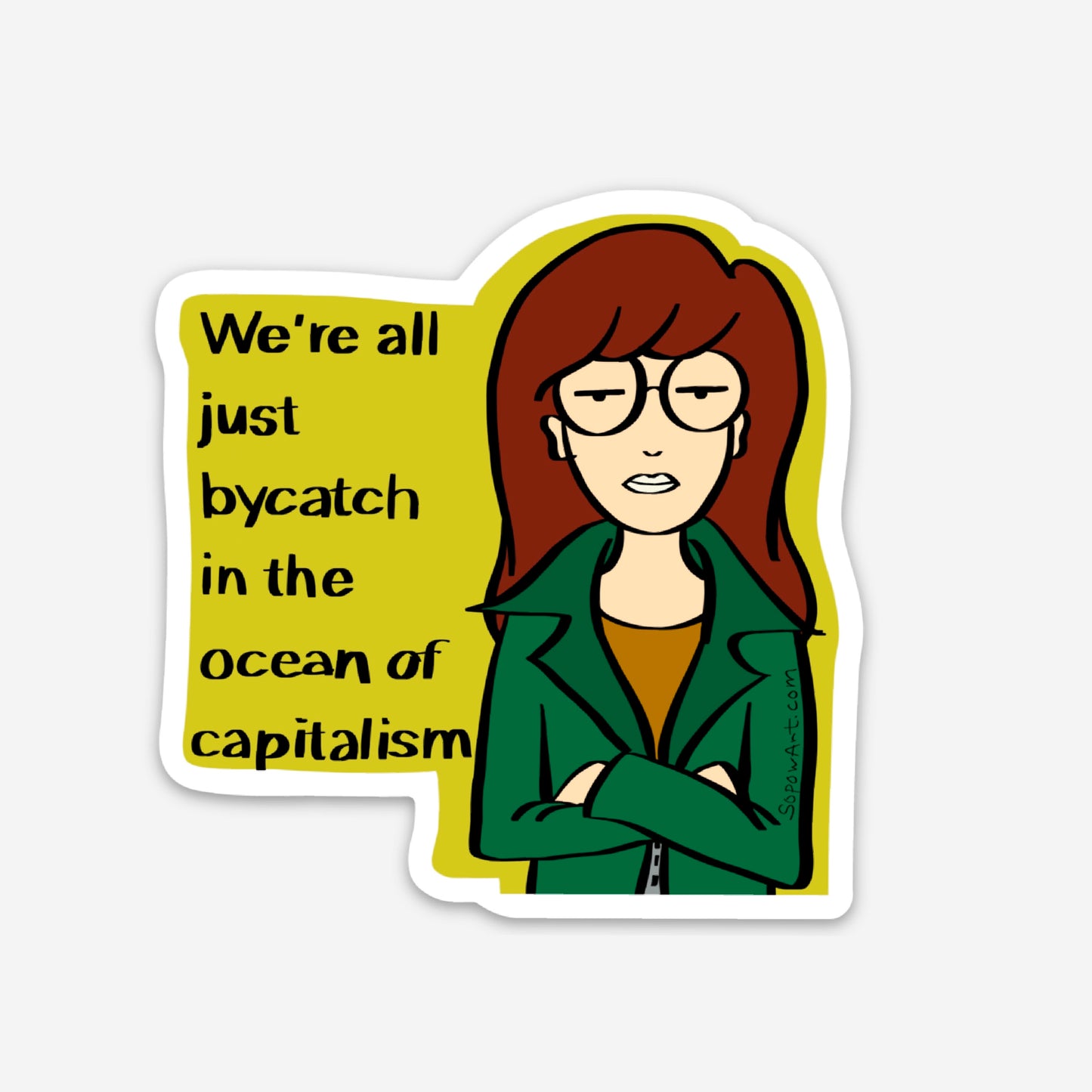 Bycatch Vinyl Sticker