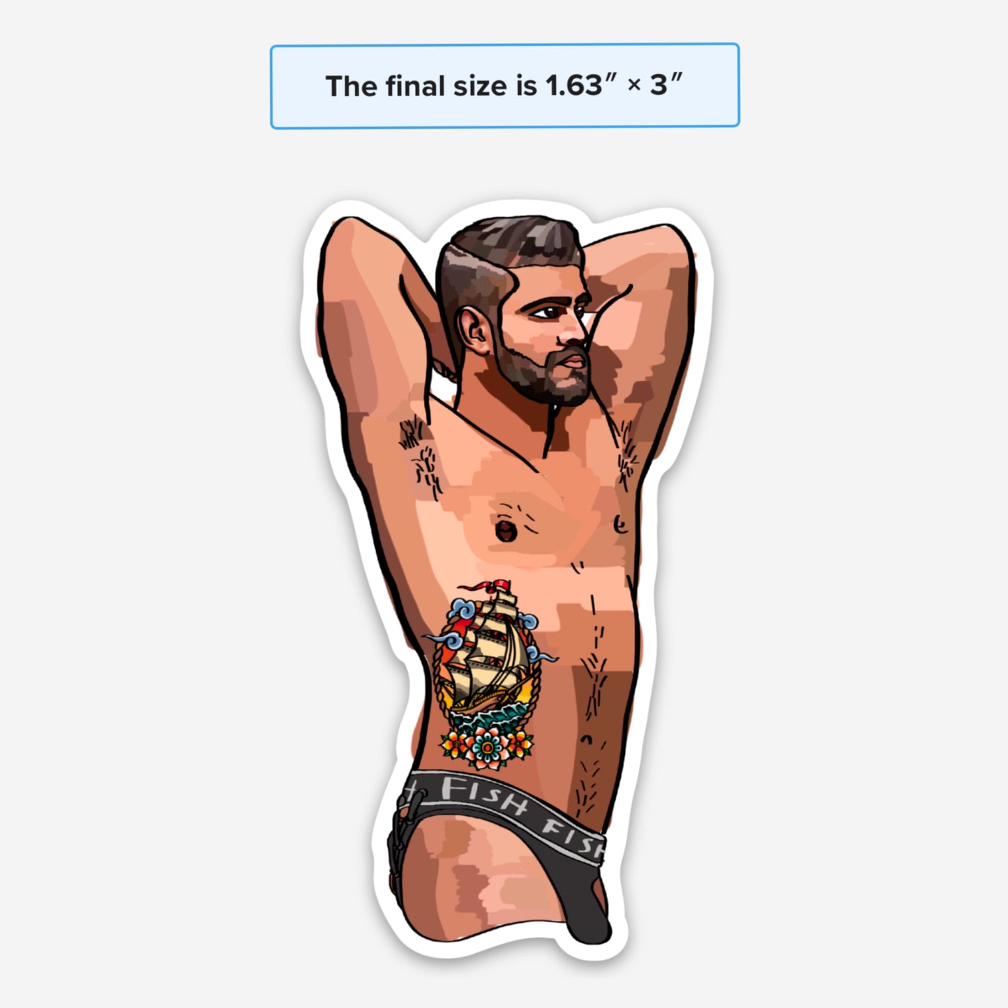 Daddy Vinyl Sticker