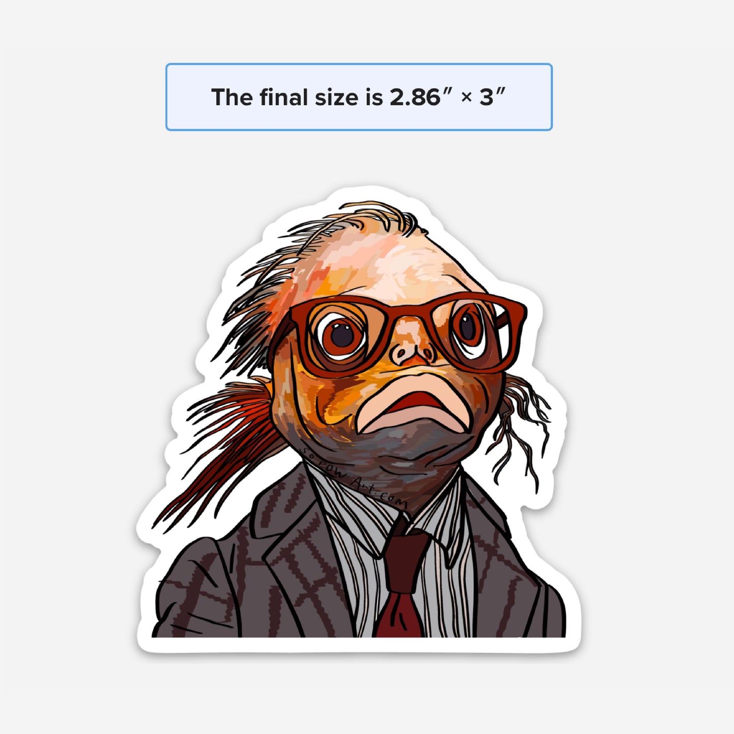 Dwight Vinyl Sticker