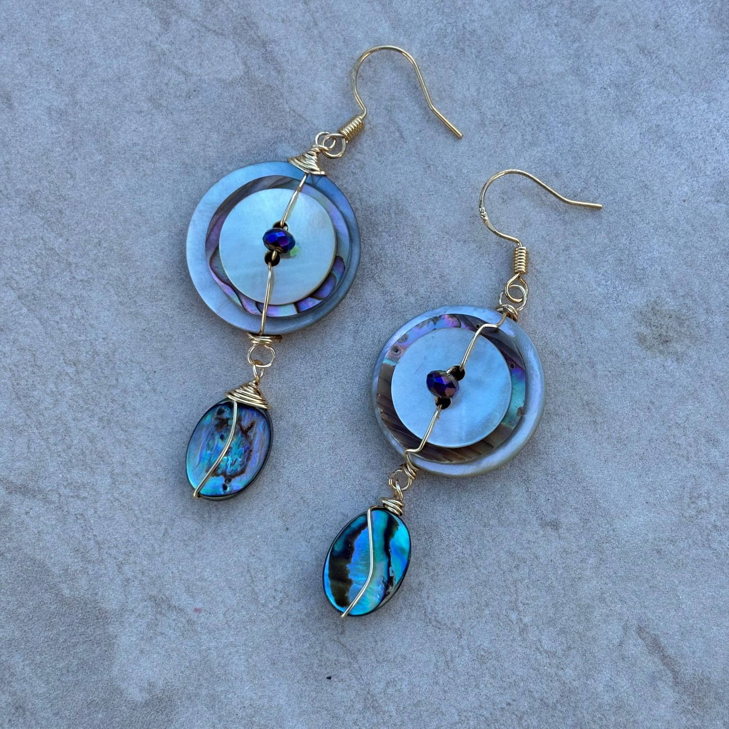 Gemstone Drop Earrings