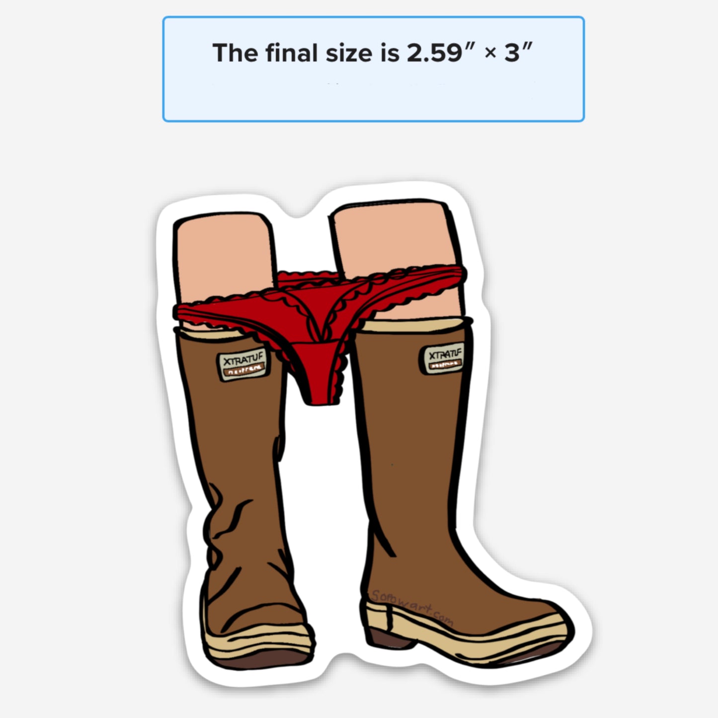 Panty Dropper Vinyl Sticker