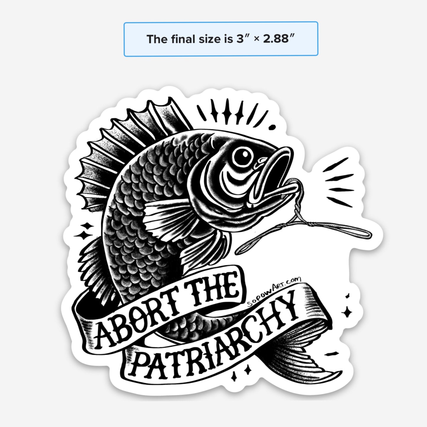 Patriarchy Vinyl Sticker