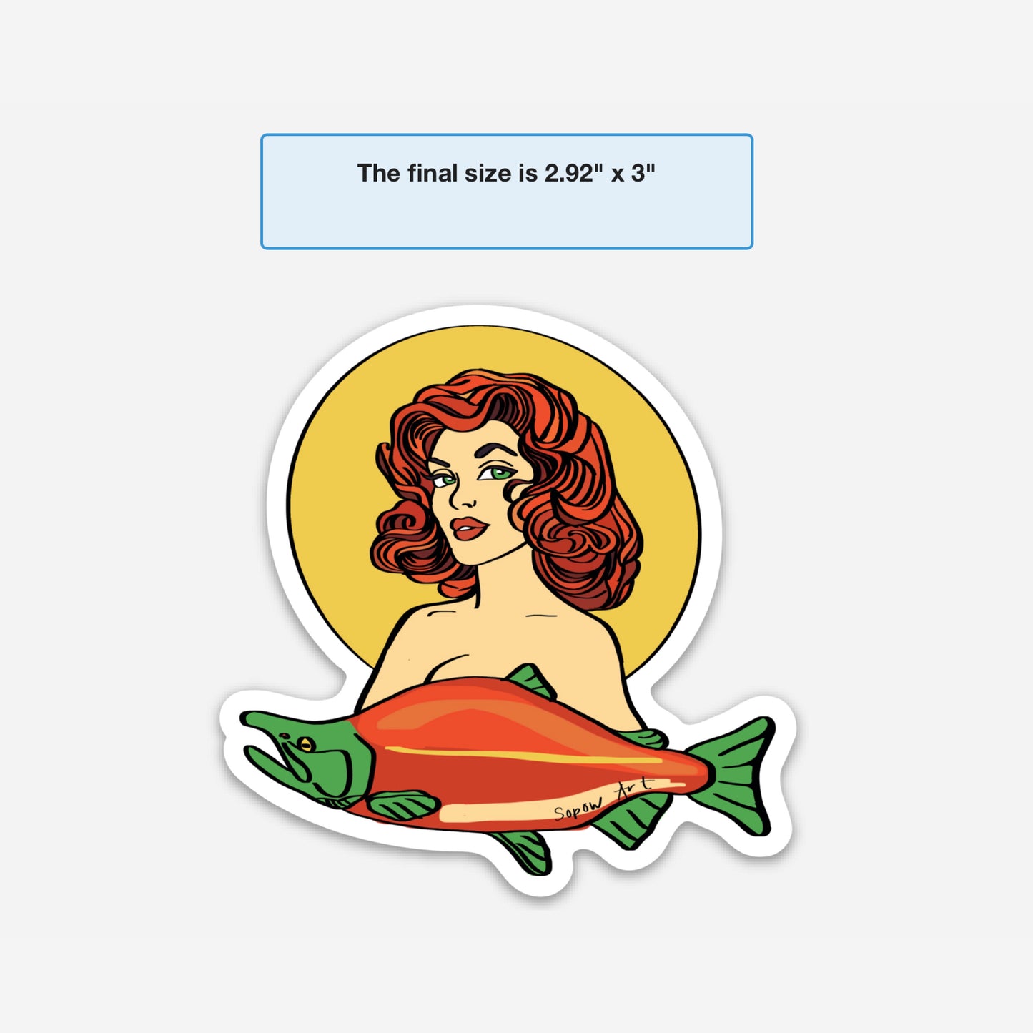 Poison Ivy Vinyl Sticker