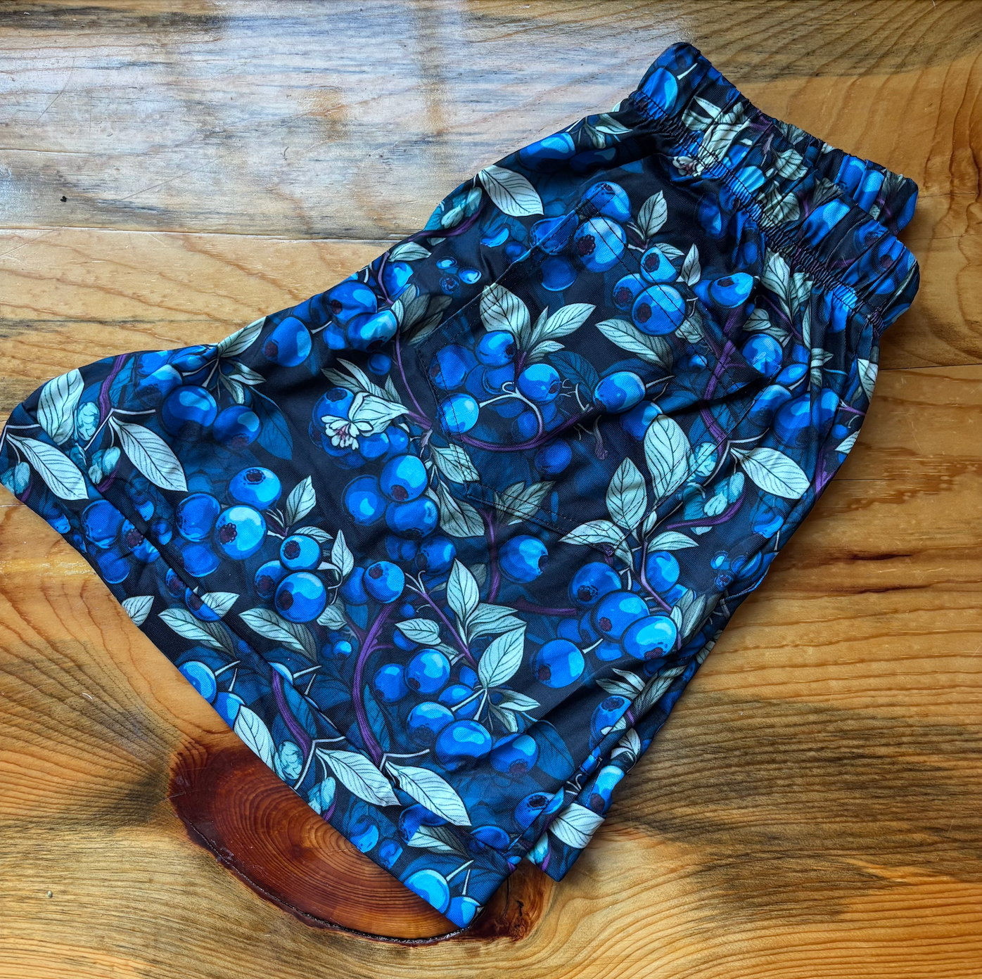 Blueberry Grove High Waisted Shorts