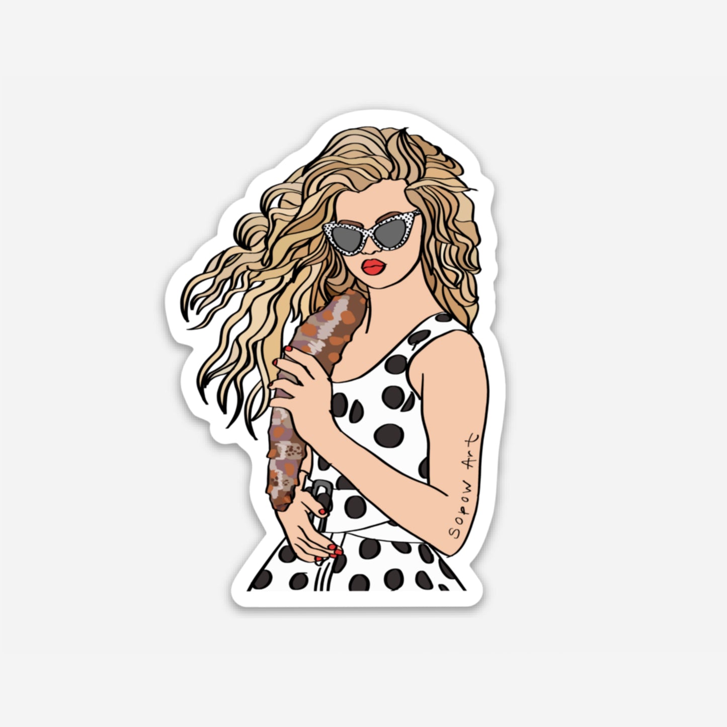 Sea Cucumber Vinyl Sticker