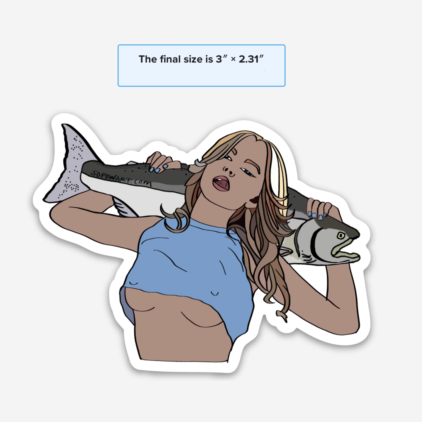 Skateboarder Vinyl Sticker