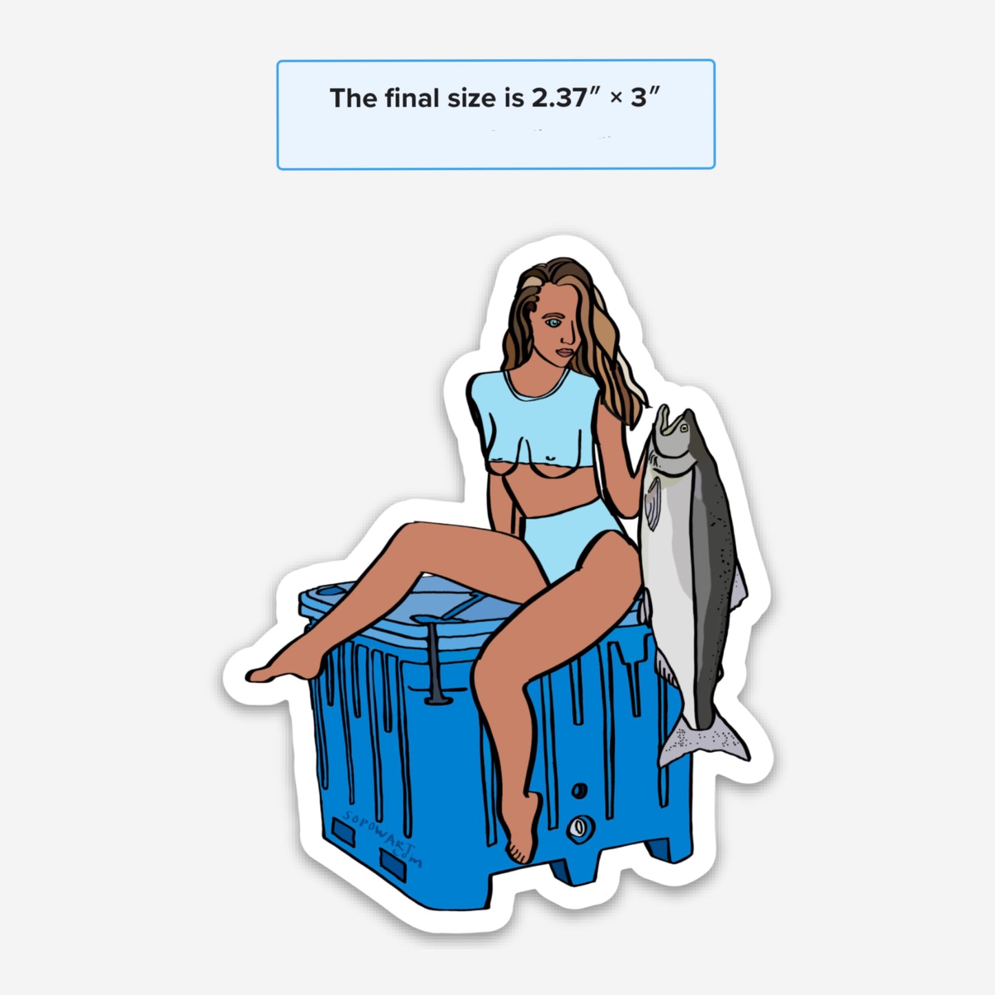Tote 1 Vinyl Sticker