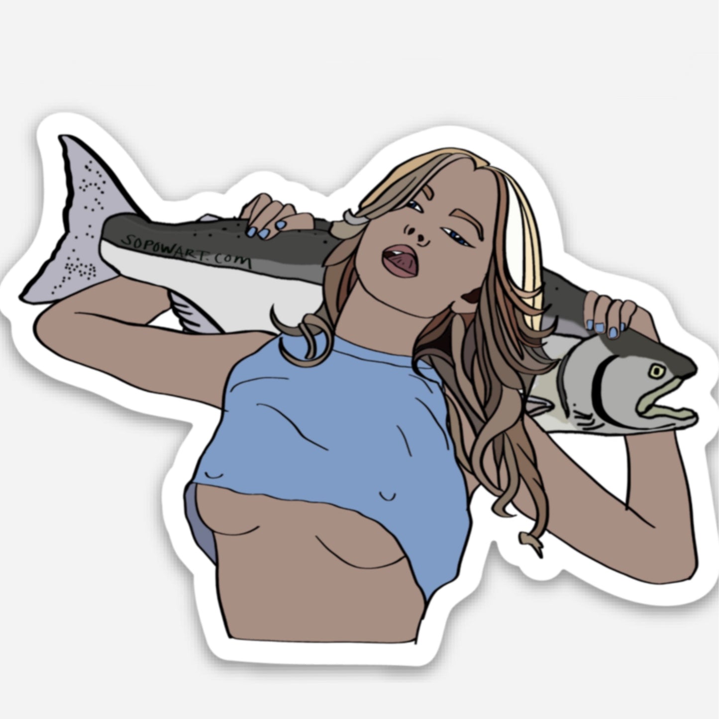 Skateboarder Vinyl Sticker