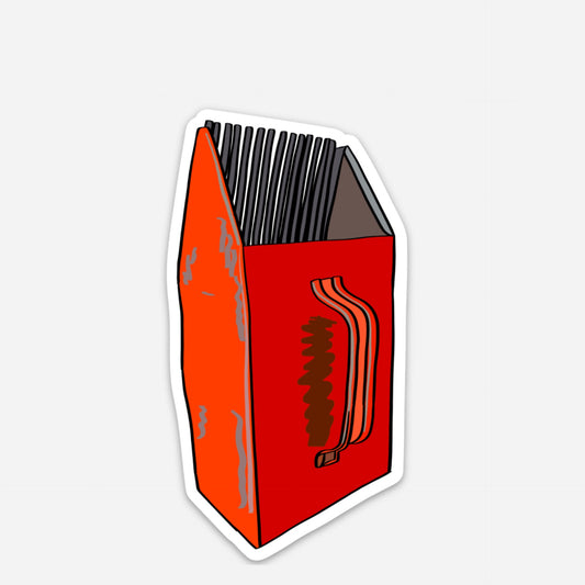 Berry Picker Vinyl Sticker