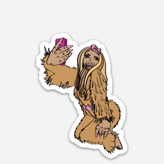 Sassy Vinyl Sticker