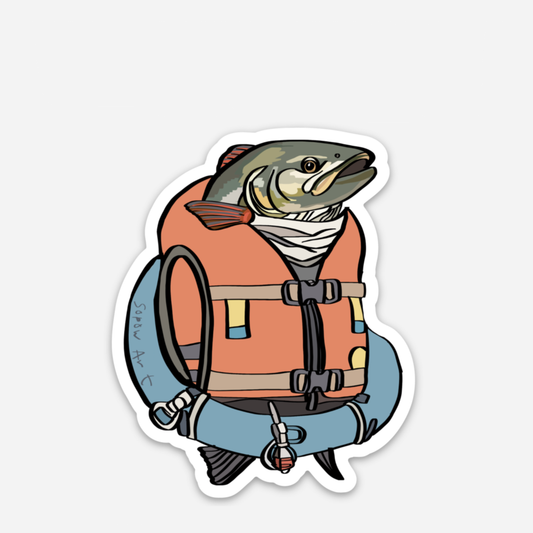 Safety First Vinyl Sticker