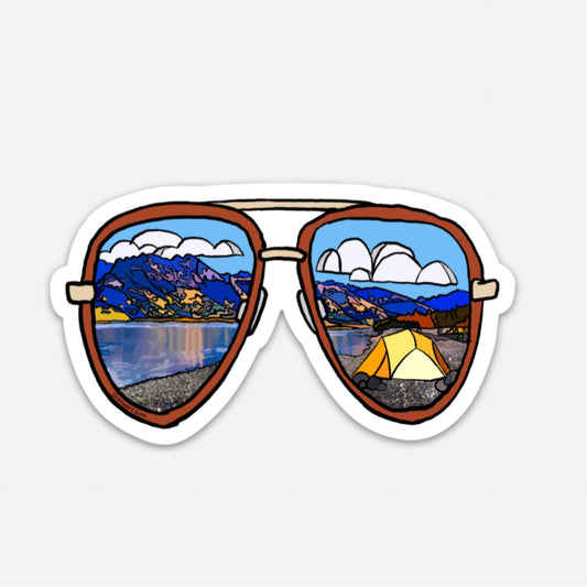 Sunglasses Vinyl Sticker