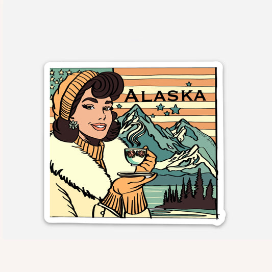 Alaskan Tea Vinyl Sticker
