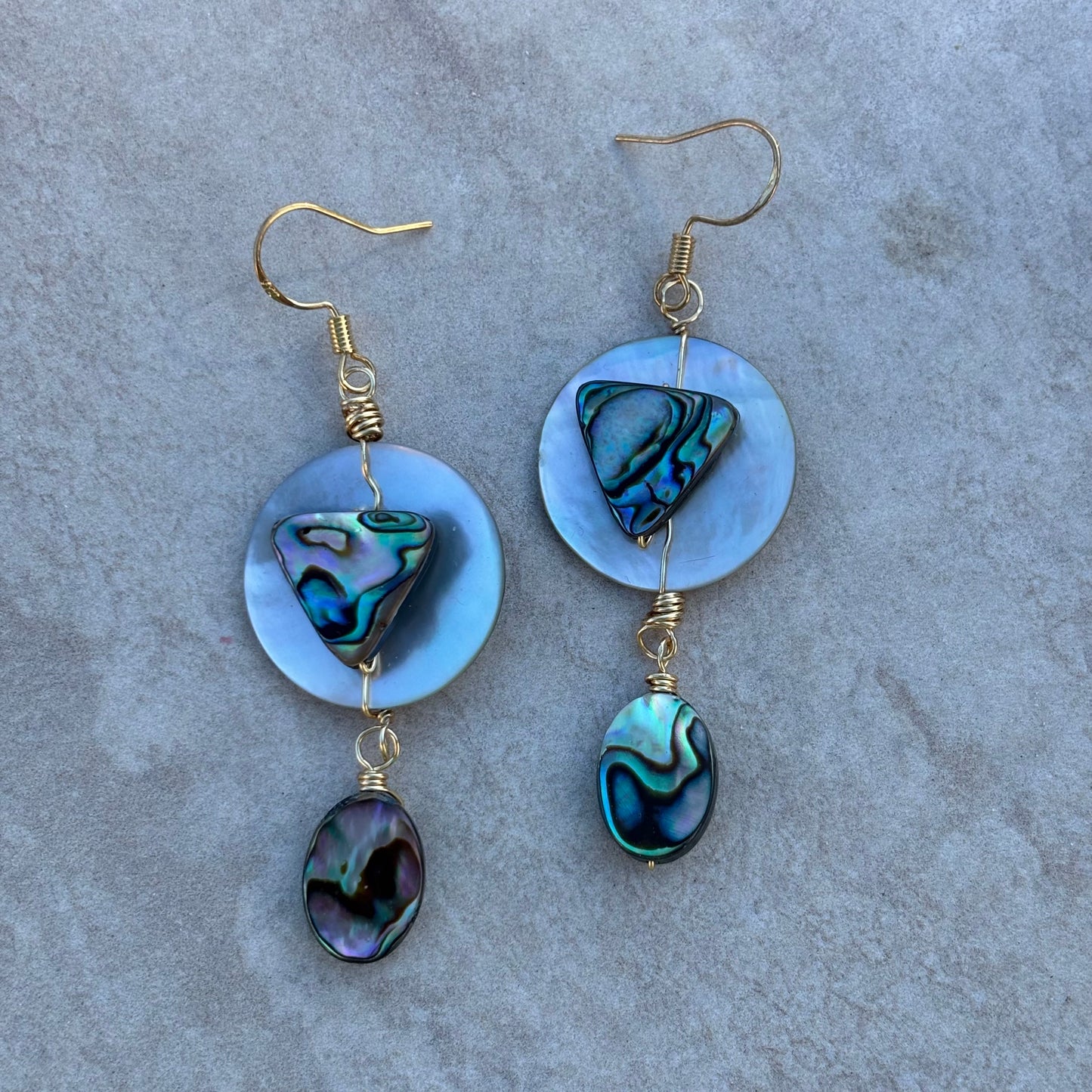 Gemstone Drop Earrings