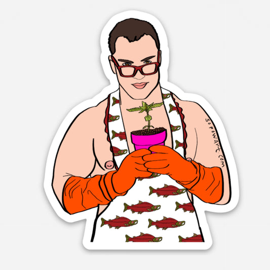 Botanist Vinyl Sticker