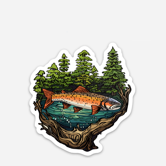 Driftwood Vinyl Sticker