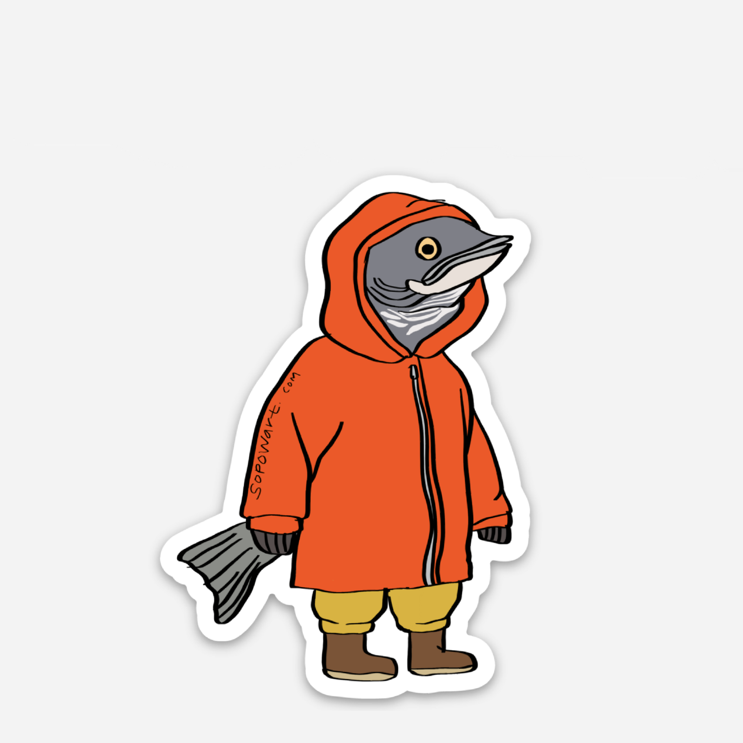 Rudy Vinyl Sticker