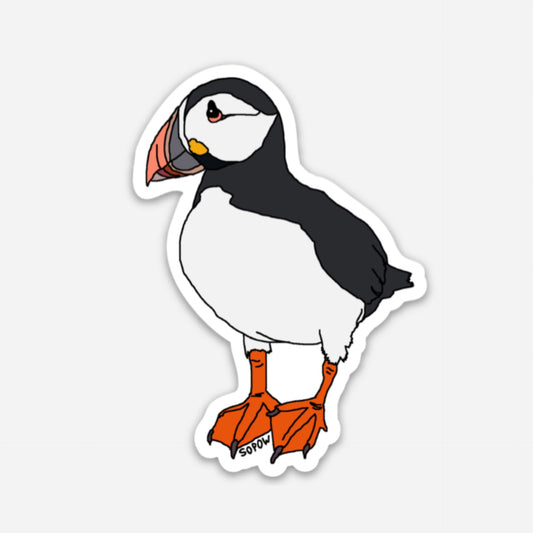 Puffin Vinyl Sticker