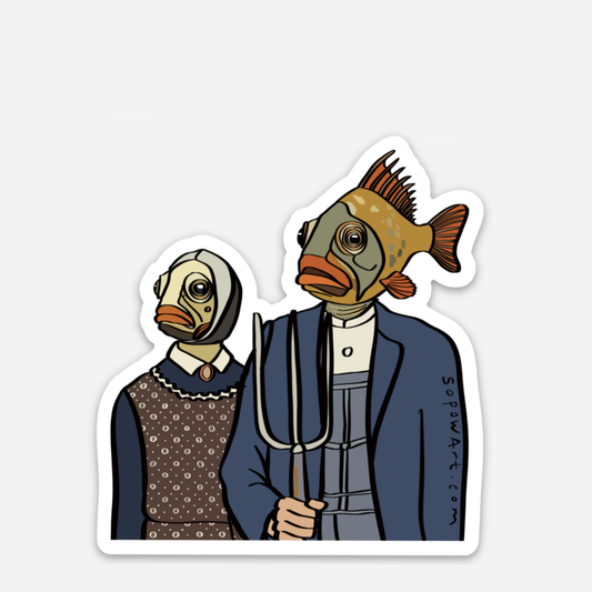 Ocean Gothic Vinyl Sticker