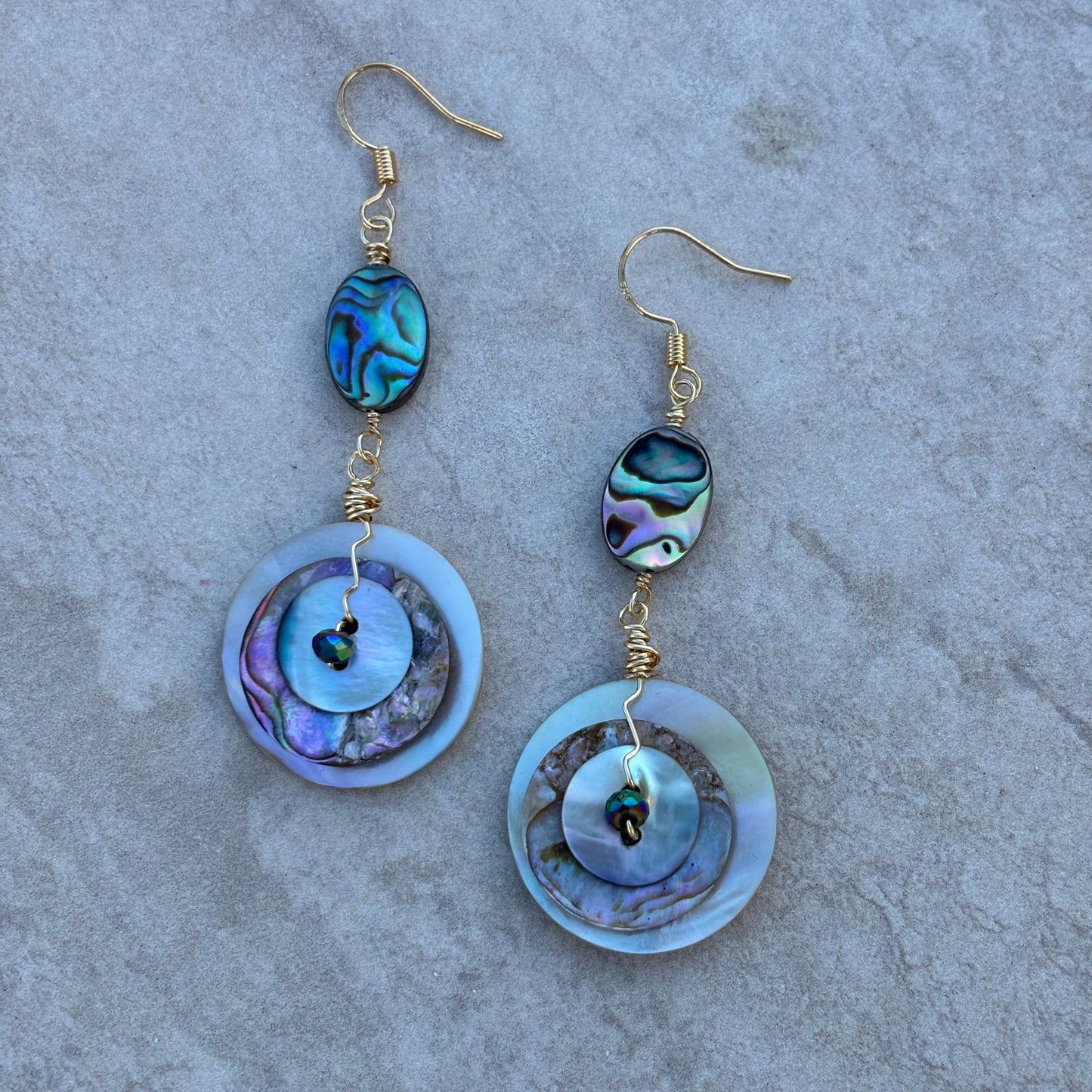 Gemstone Drop Earrings