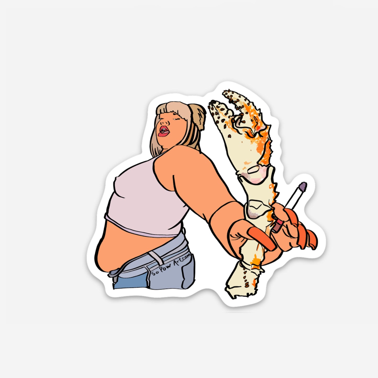 Virginia Slims Vinyl Sticker