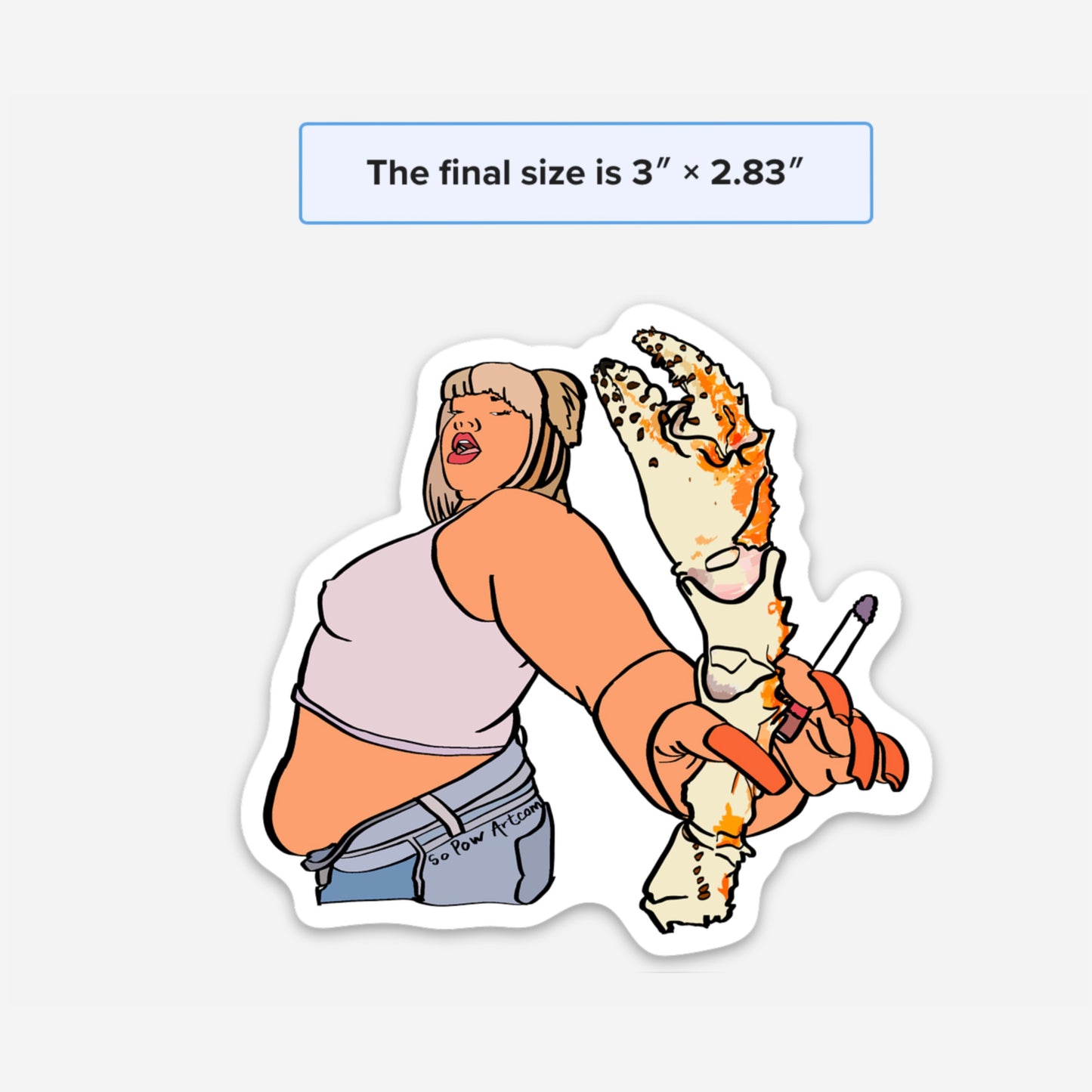Virginia Slims Vinyl Sticker