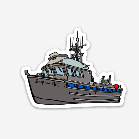 F/V Sopow Art Vinyl Sticker