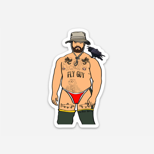 Fly Guy  Vinyl Sticker