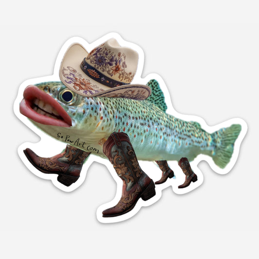 Howdy Partner Vinyl Sticker