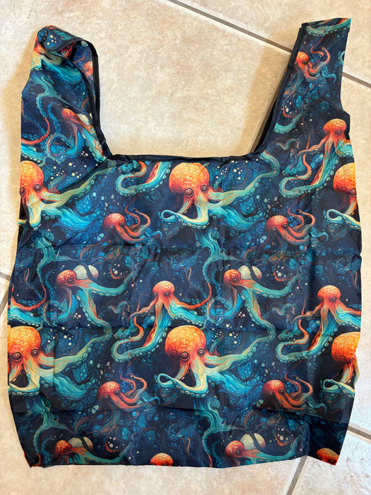 Deep Sea Octopus Reusable Tote