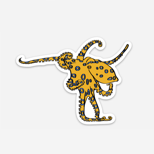 Octopus Vinyl Sticker