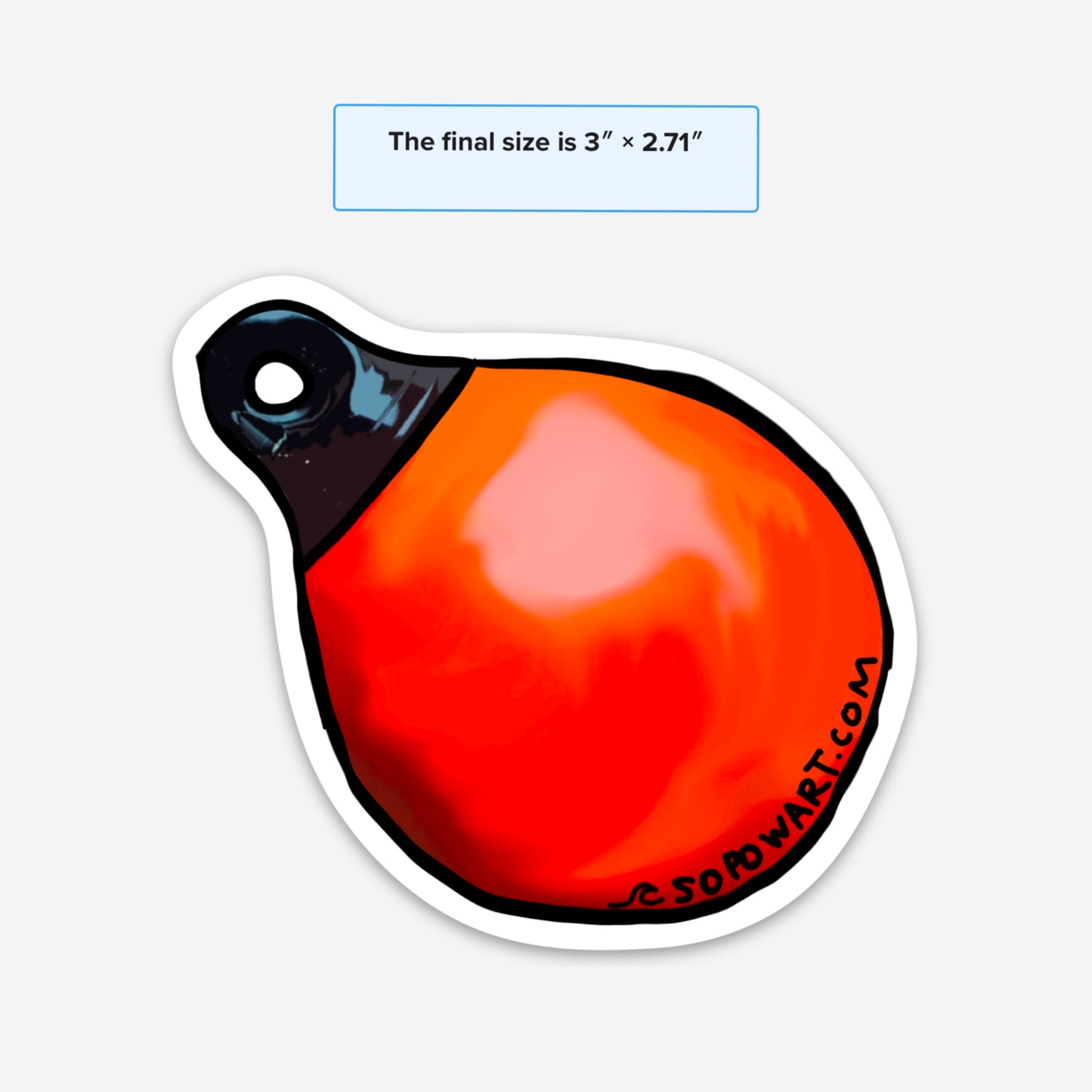 Buoy Vinyl Sticker