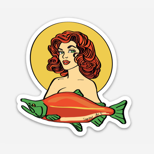 Poison Ivy Vinyl Sticker