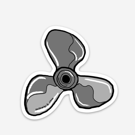 Prop Vinyl Sticker