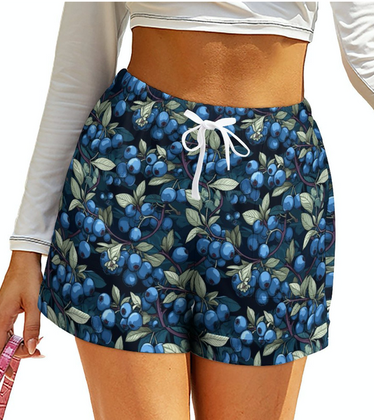 Blueberry Grove High Waisted Shorts