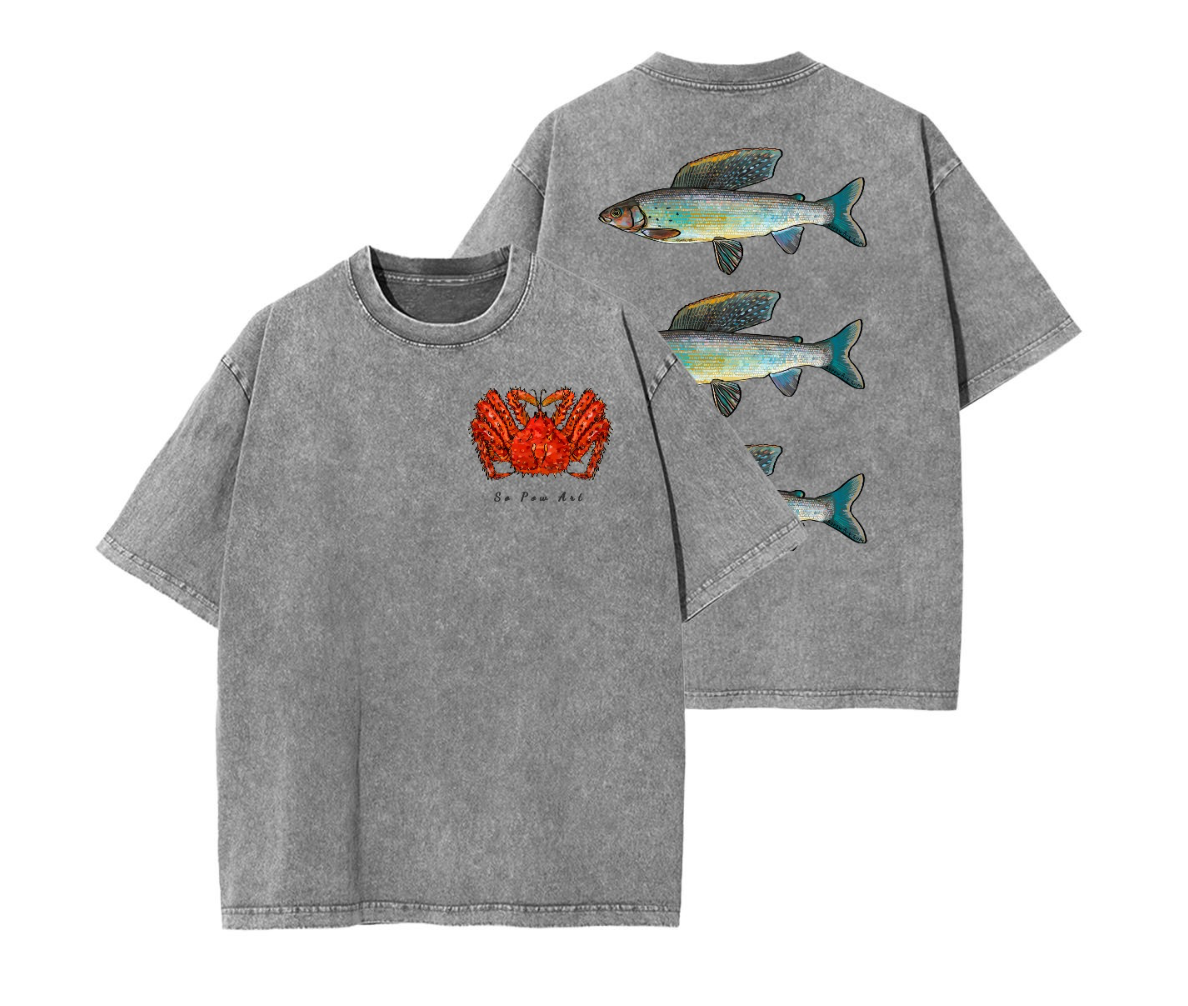 King Crab and Greyling T Shirt