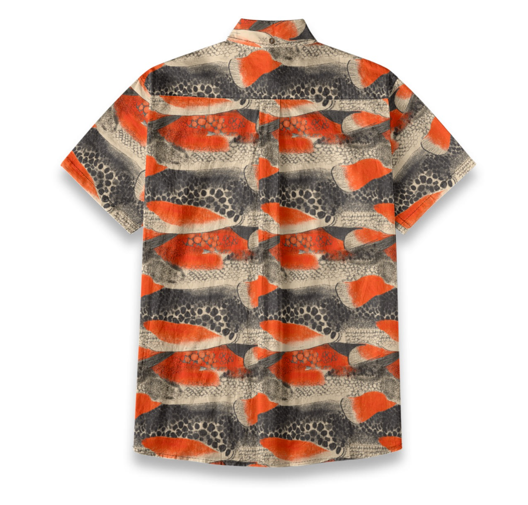 Fish Skin Button Down