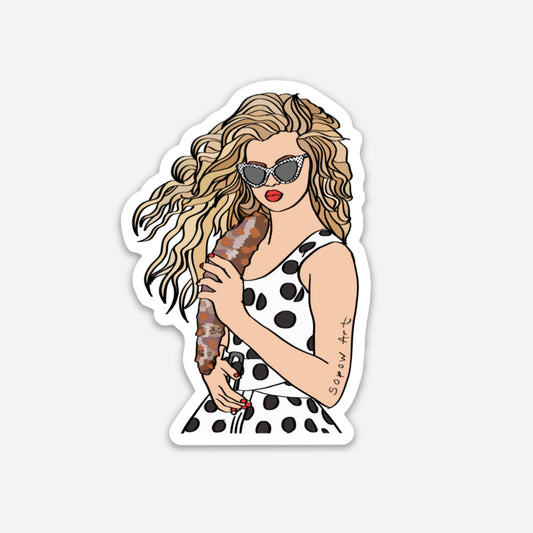 Sea Cucumber Vinyl Sticker