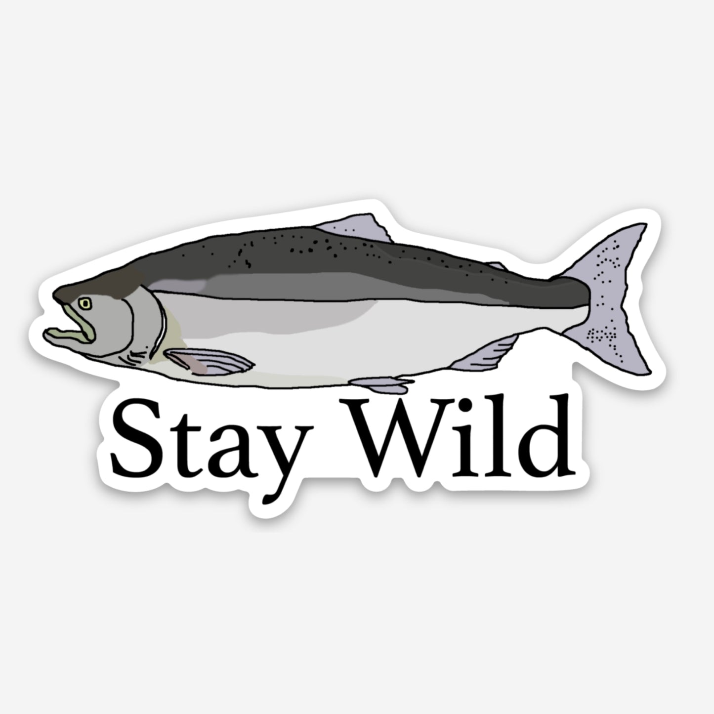 Stay Wild Vinyl Sticker