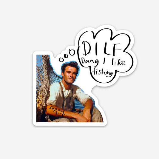 DILF Vinyl Sticker