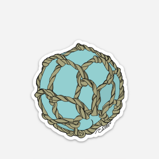 Glass Ball Vinyl Sticker
