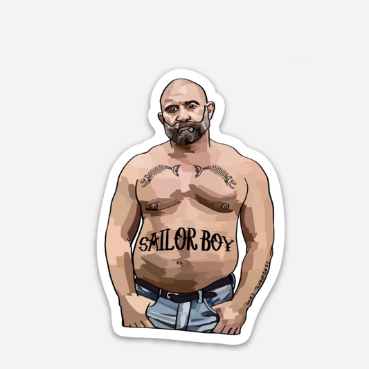 Sailor Boy Vinyl Sticker