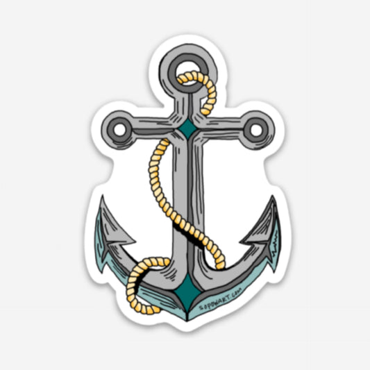 Anchor Vinyl Sticker